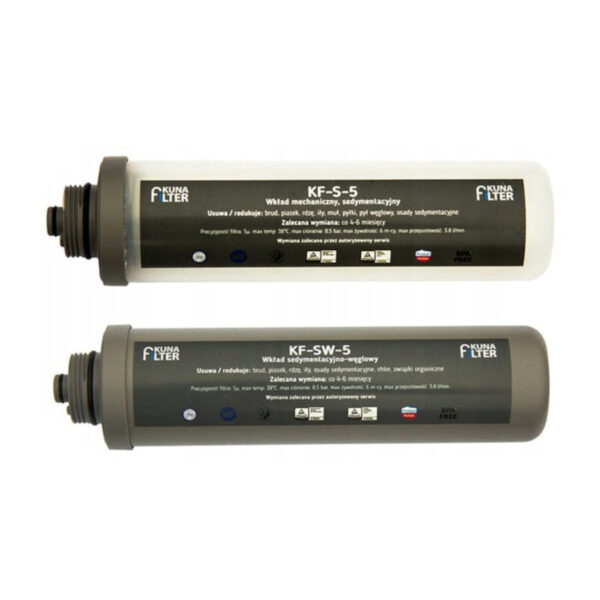 Kuna Filter wkłady KF-S-5 i KF-SW-5